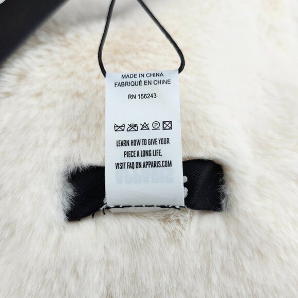 APPARIS  Scarf Bambi Off White NWT - Picture 5 of 7